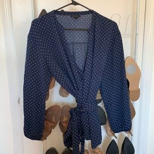 J Crew Kimono style wrap top